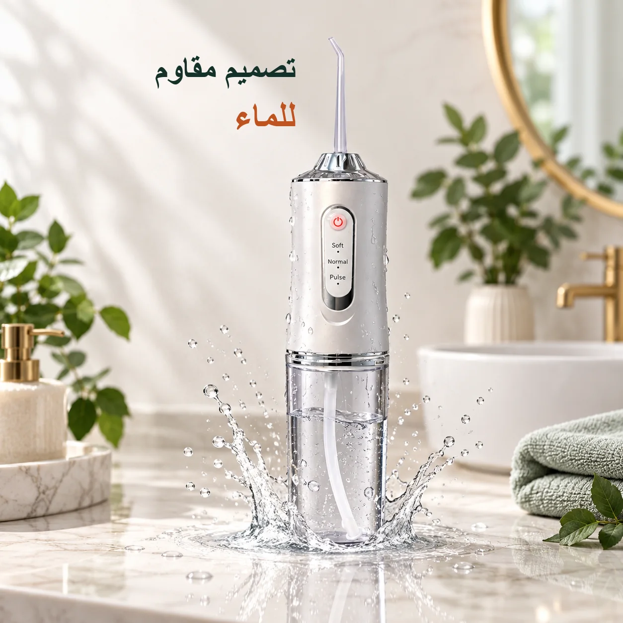 جهاز التنظيف العميق للاسنان بالماء