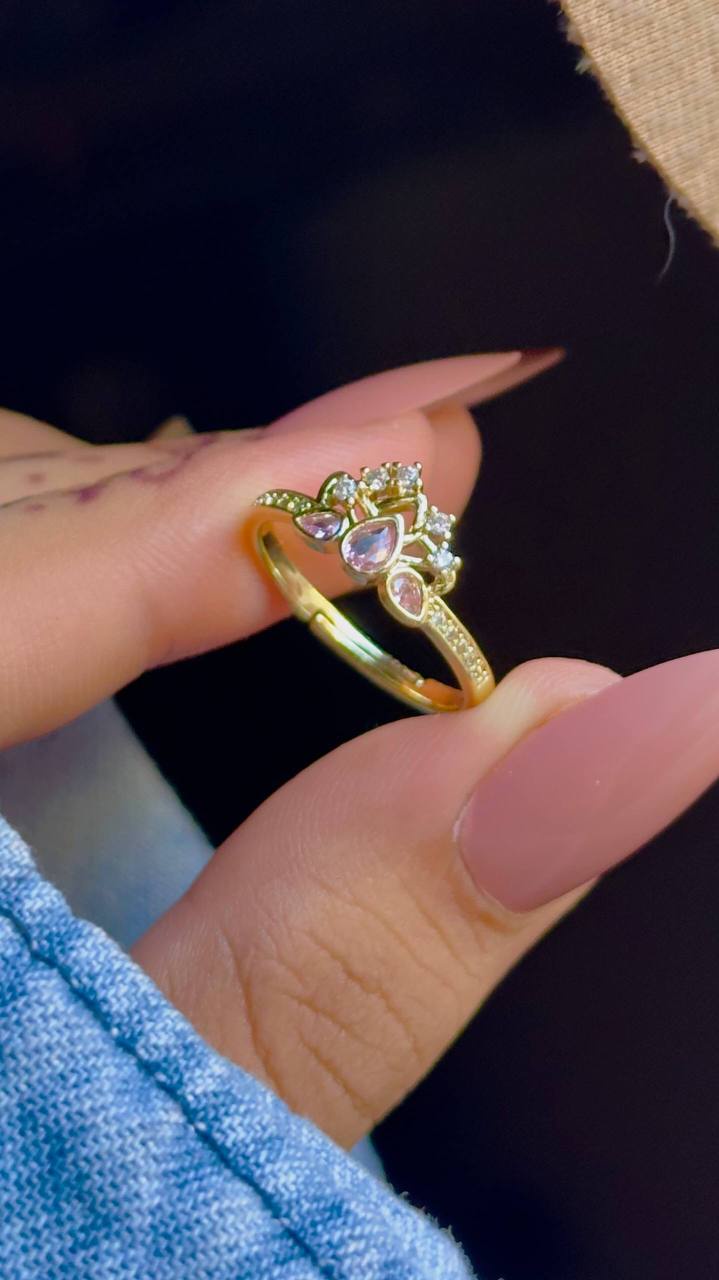 Rapunzel Crown Ring