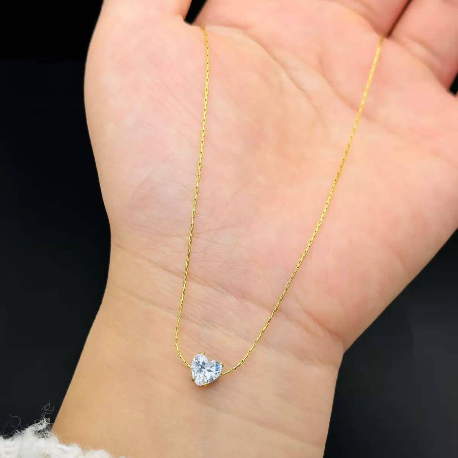 Heart Diamond Necklace