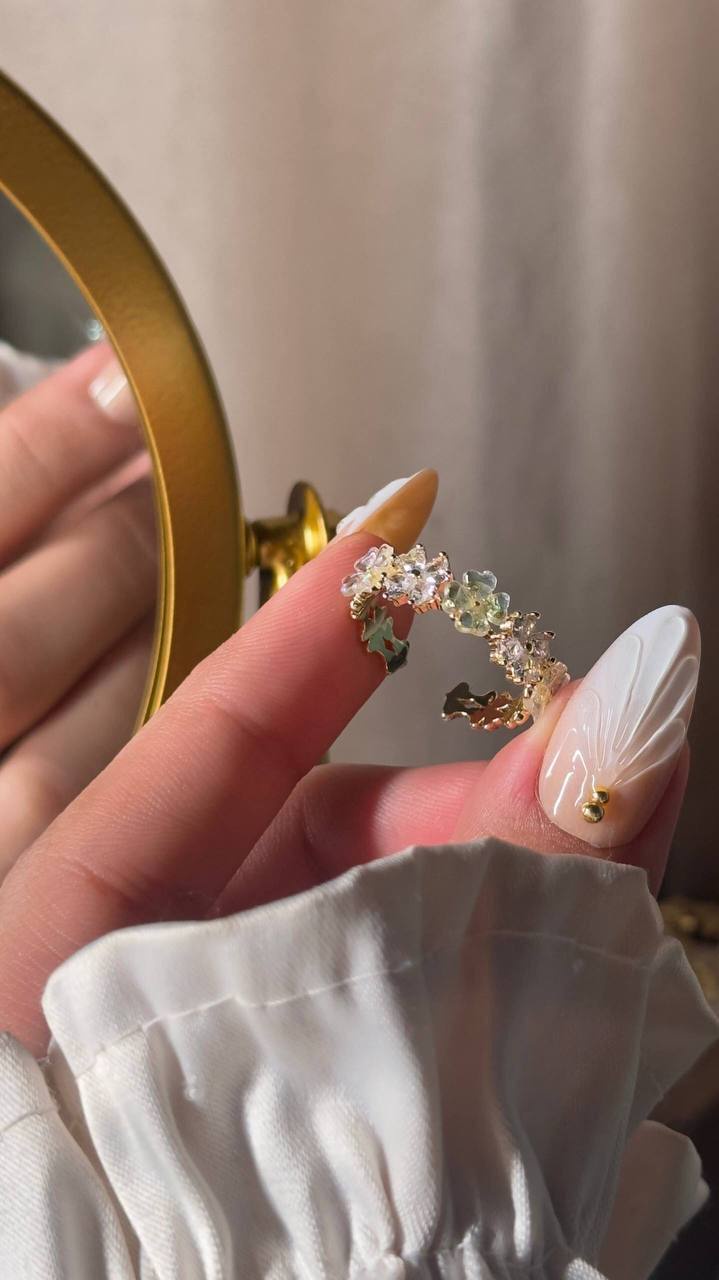 Shell Flower Ring