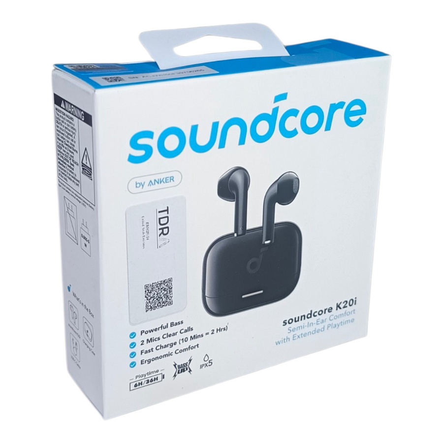 Anker Soundcore K20i True Wireless Bluetooth Earbuds-Black