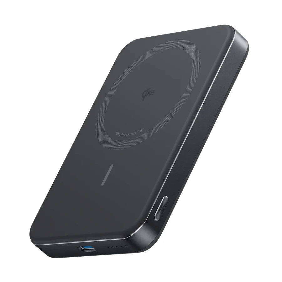 Anker MagGo Power Bank, Ultra-Slim 10,000mAh Magnetic Battery Pack 