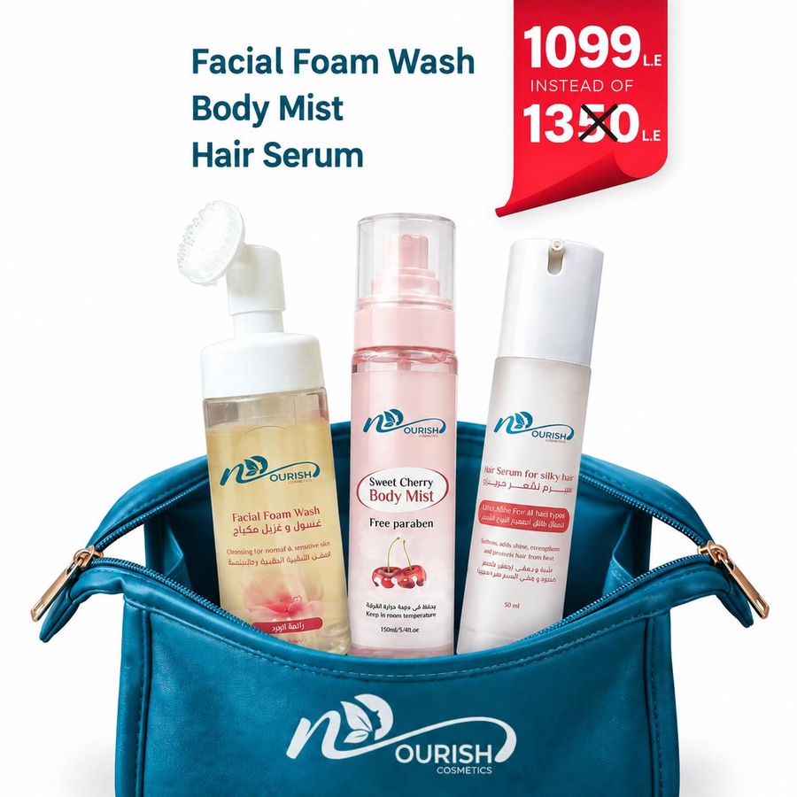 Nourish Hair, Skin & Body Bundle