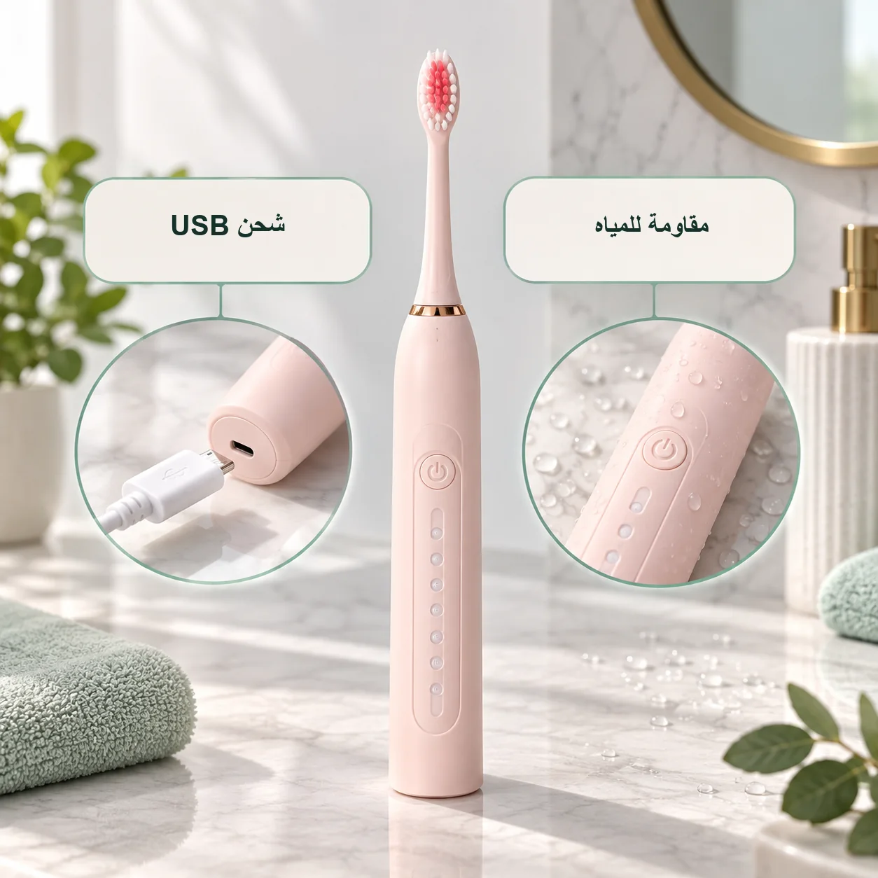 فرشاة الأسنان الاوتوماتيكية