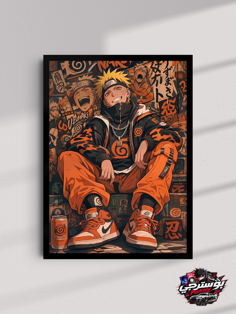 بوستر ناروتو ستايل ستريت وير – Naruto Streetwear Poster