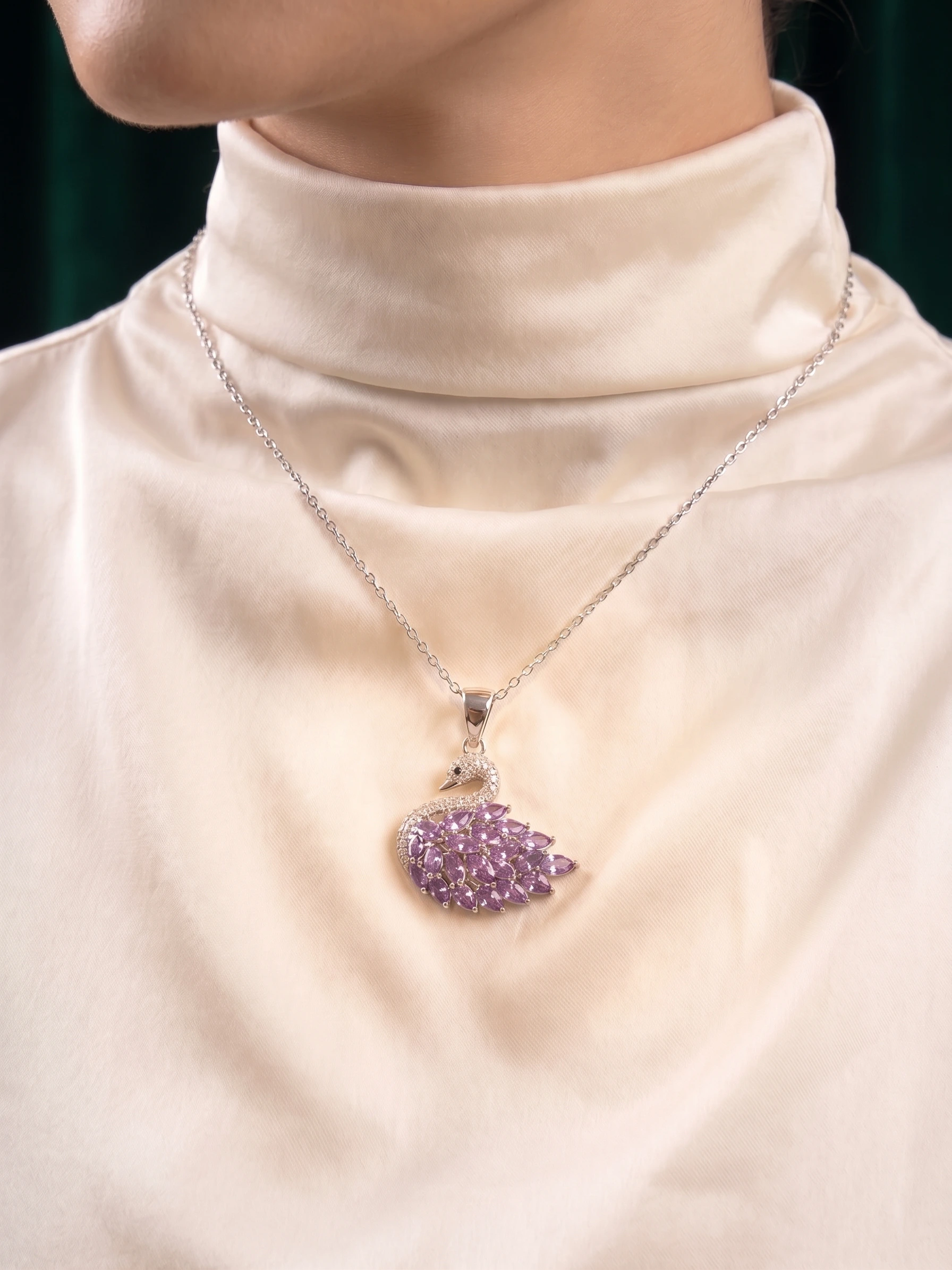 Swan Necklace