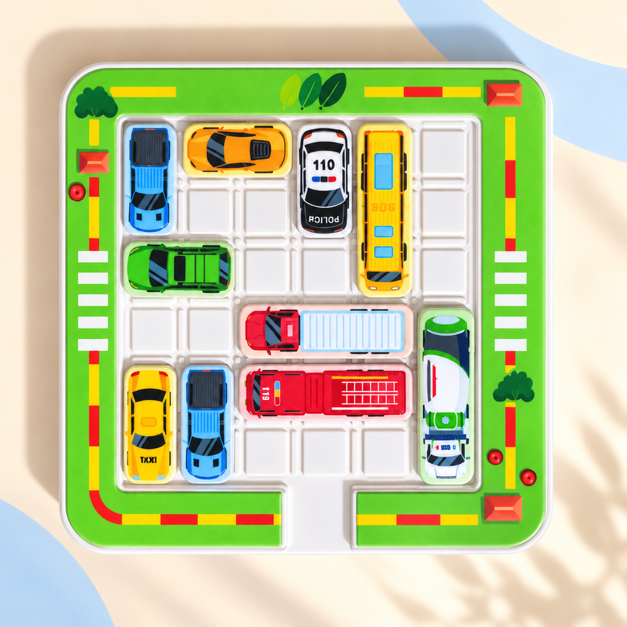 لغز زحمة العربيات المغناطيسي – 750 تحدي | Magnetic Traffic Jam Puzzle