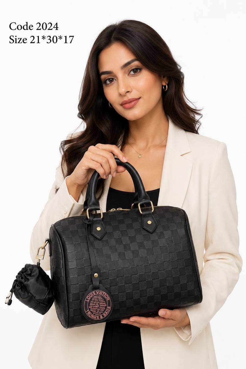 Louis Vuitton Speedy Bandoulière 30 Monogram & Damier with Pouch