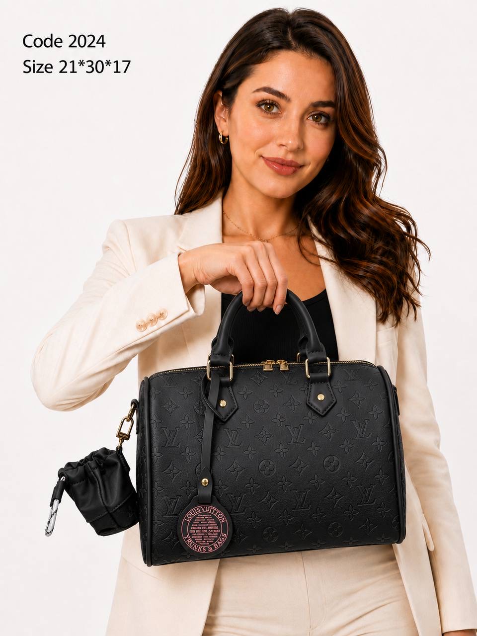 Louis Vuitton Speedy Bandoulière 30 Monogram & Damier with Pouch