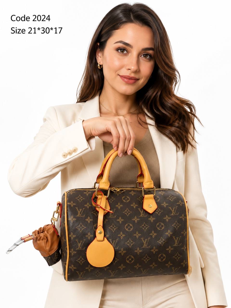 Louis Vuitton Speedy Bandoulière 30 Monogram & Damier with Pouch