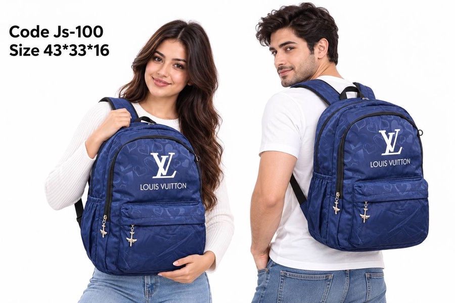 Multi-Brand Waterproof Everyday School & Travel Backpack With Matching Pencil Case