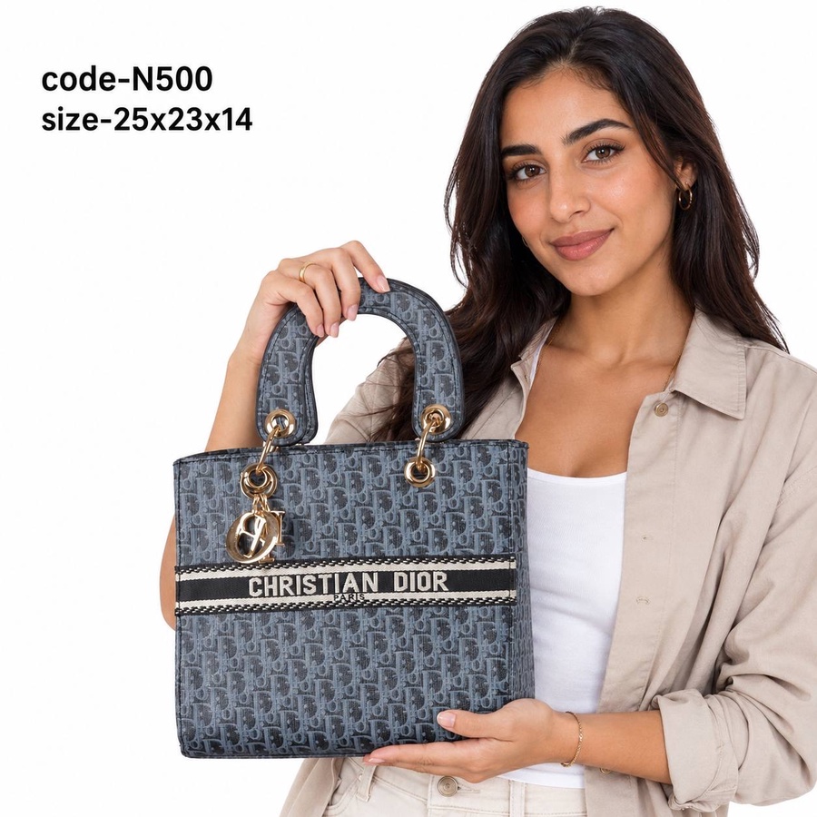 Lady D-Lite Medium Bag In Dior Oblique Embroidery