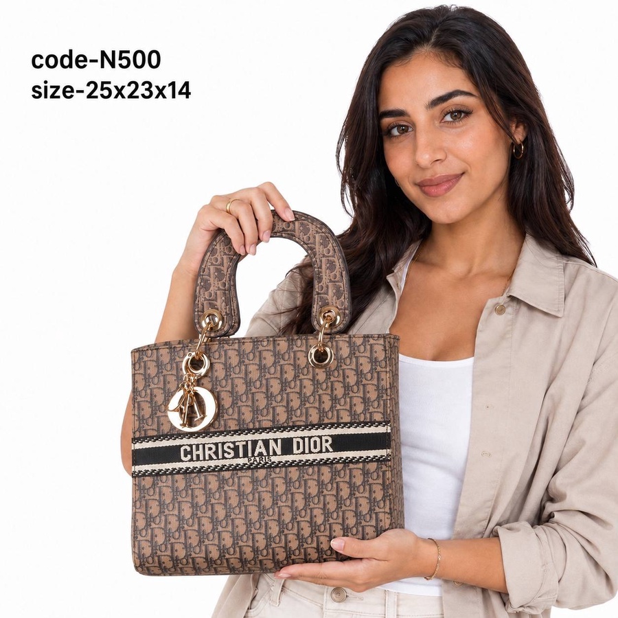 Lady D-Lite Medium Bag In Dior Oblique Embroidery