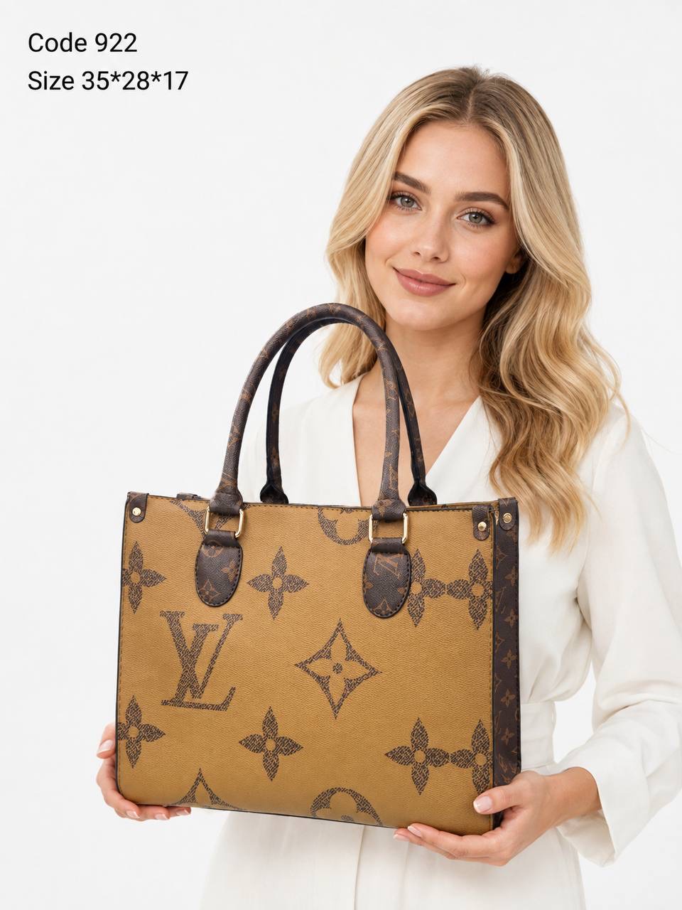 Louis Vuitton Onthego MM Monogram & Damier Tote Bag