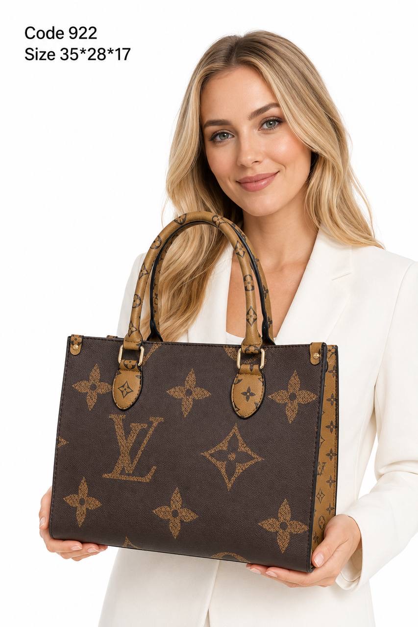 Louis Vuitton Onthego MM Monogram & Damier Tote Bag