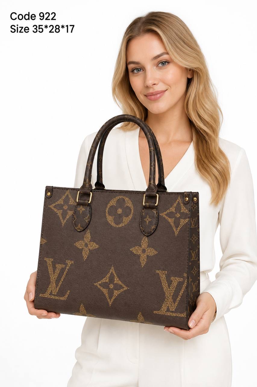 Louis Vuitton Onthego MM Monogram & Damier Tote Bag