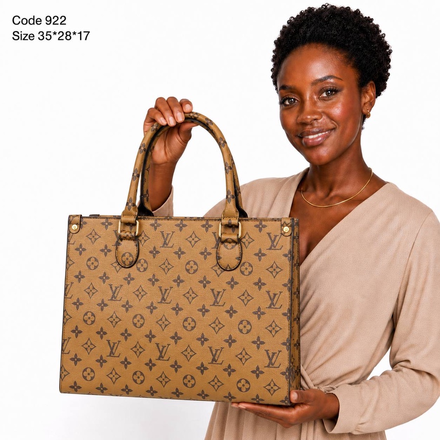 Louis Vuitton Onthego MM Monogram & Damier Tote Bag