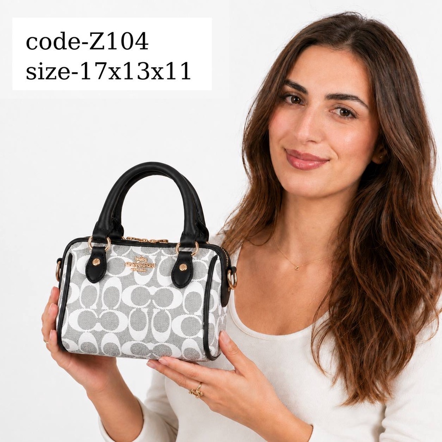 Coach Micro Rowan File Crossbody Bag In Signature Canvas