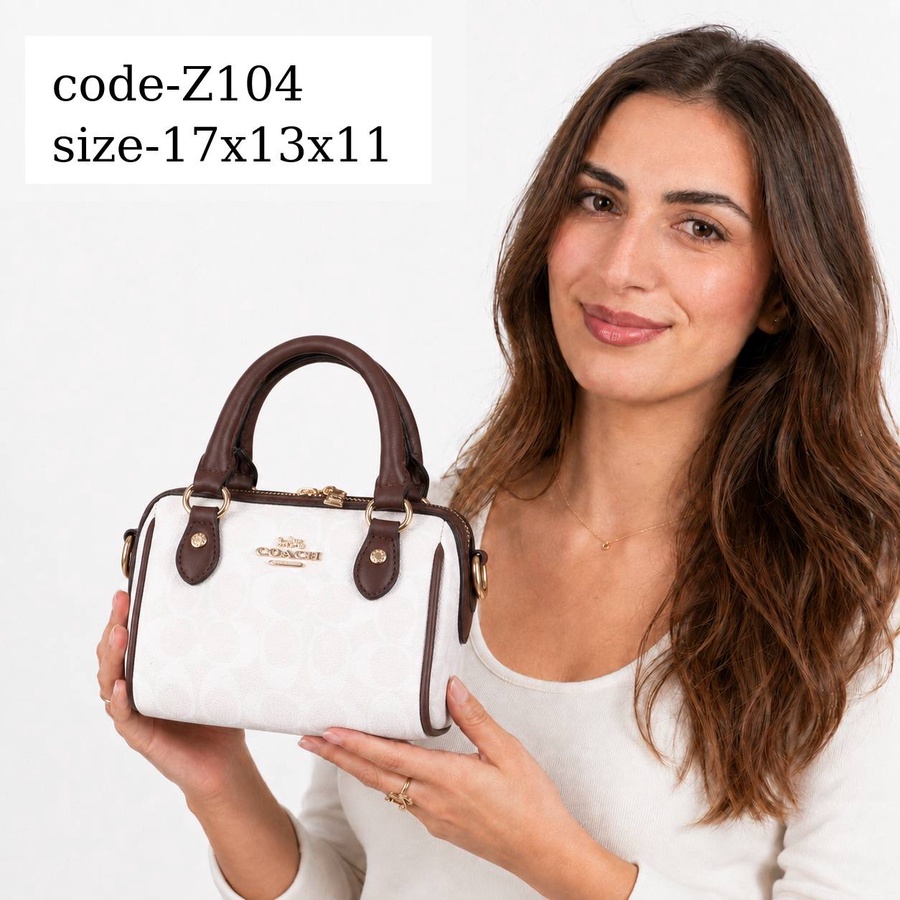 Coach Micro Rowan File Crossbody Bag In Signature Canvas