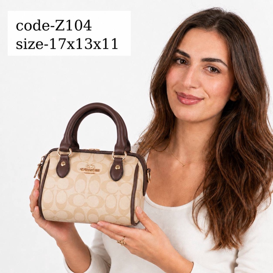 Coach Micro Rowan File Crossbody Bag In Signature Canvas