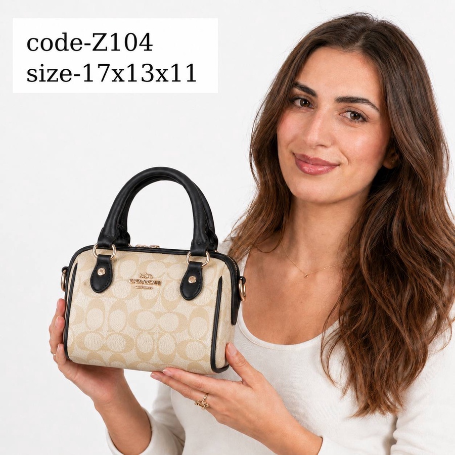 Coach Micro Rowan File Crossbody Bag In Signature Canvas