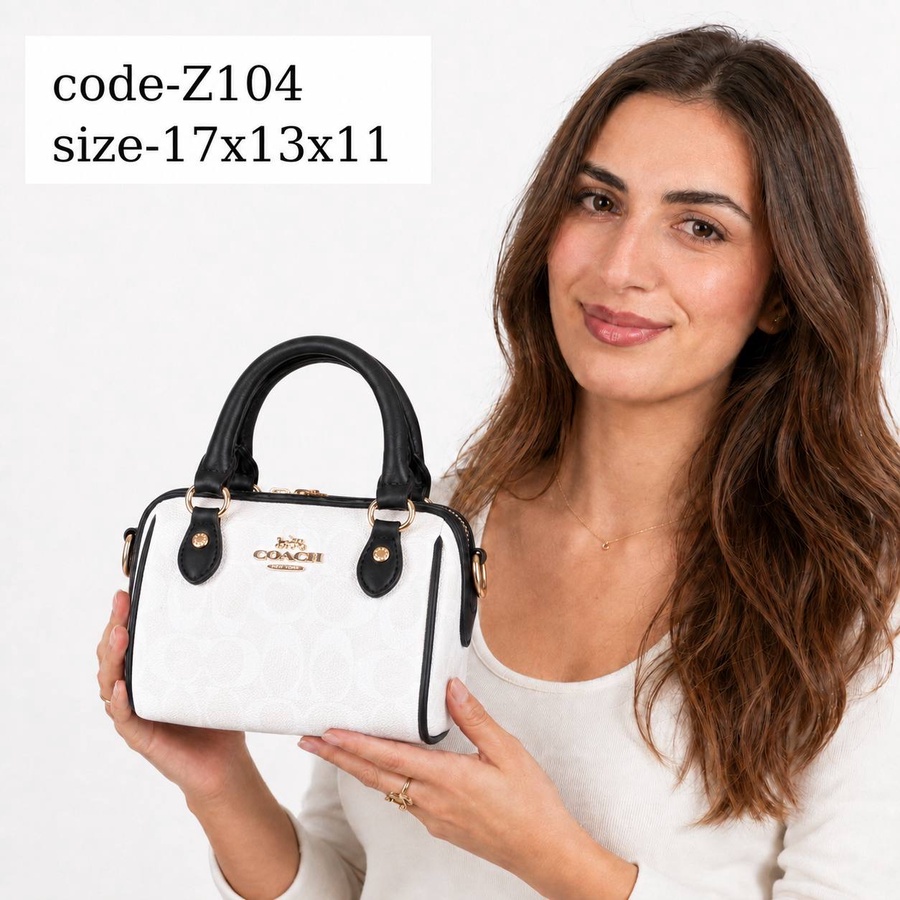Coach Micro Rowan File Crossbody Bag In Signature Canvas