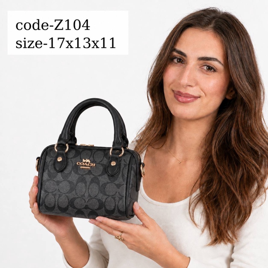 Coach Micro Rowan File Crossbody Bag In Signature Canvas