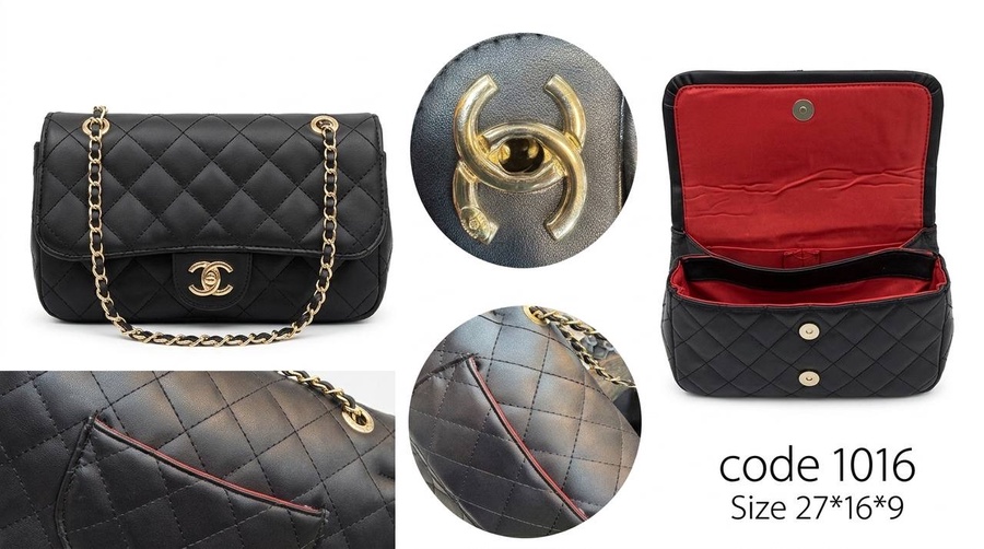 Chanel Classic Medium Double Flap Bag Quilted Leather With Braided Chain