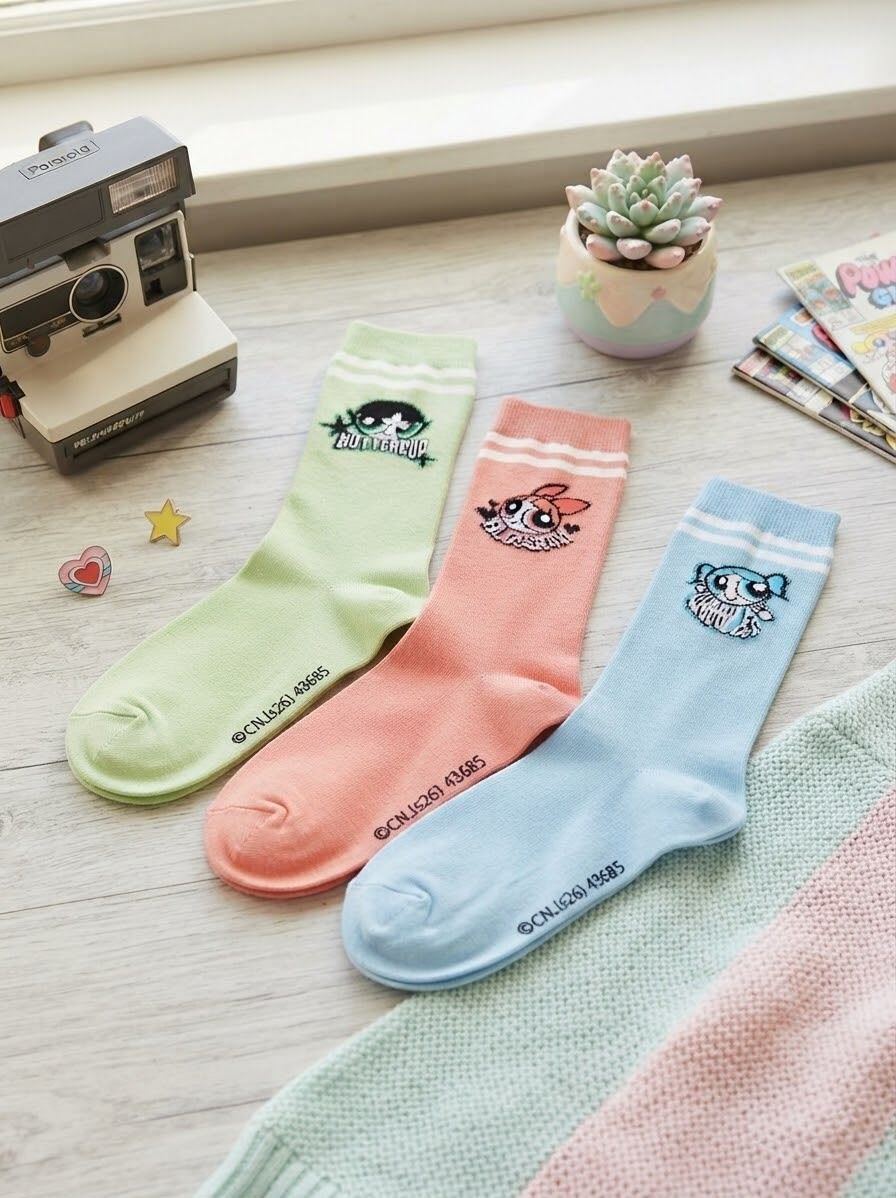Powerpuff Girls Socks