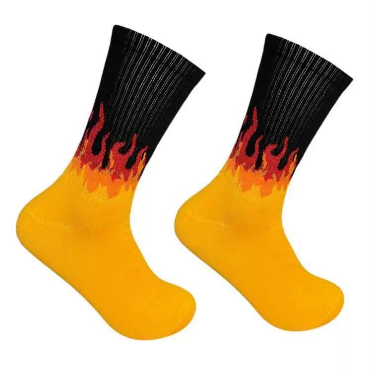 Fire Pattern Socks