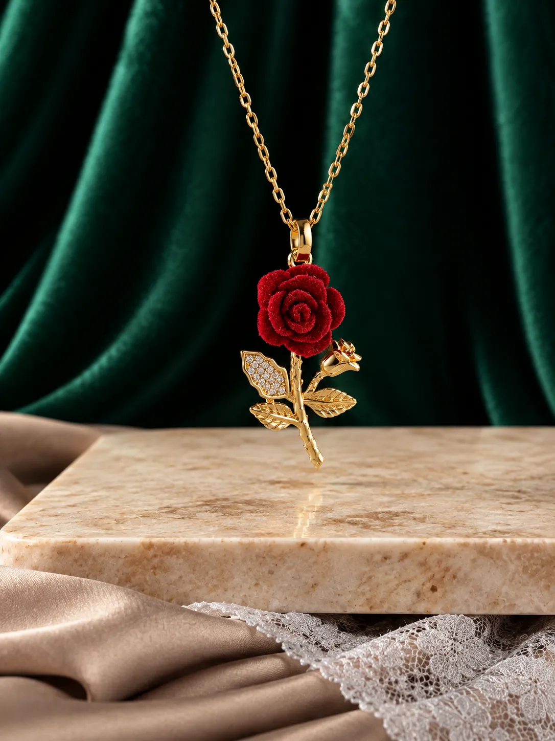 Rose Necklace