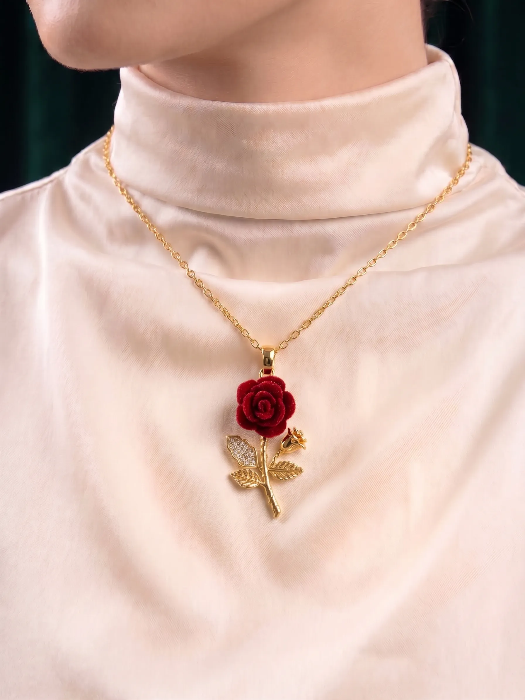 Rose Necklace
