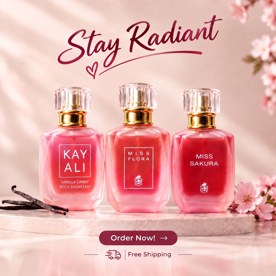 Girls Scents 3-Piece Perfume Bundle | Buy 1 Get 2 Free