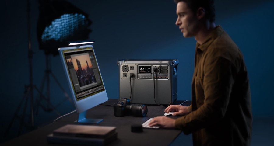 DJI Power 2000 محطة طاقة محمولة 2048Wh بقدرة 3000W