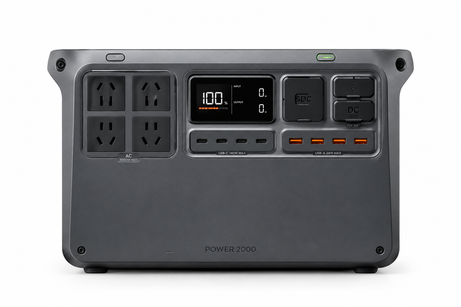 DJI Power 2000 محطة طاقة محمولة 2048Wh بقدرة 3000W