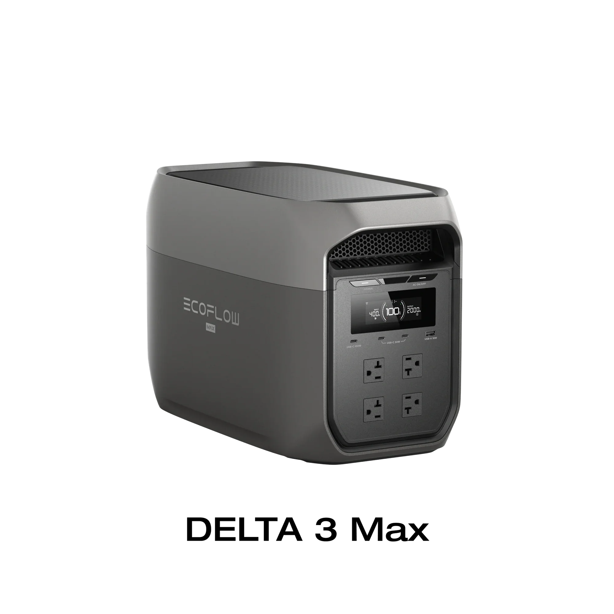 EcoFlow DELTA 3 Max – محطة طاقة محمولة 2048Wh