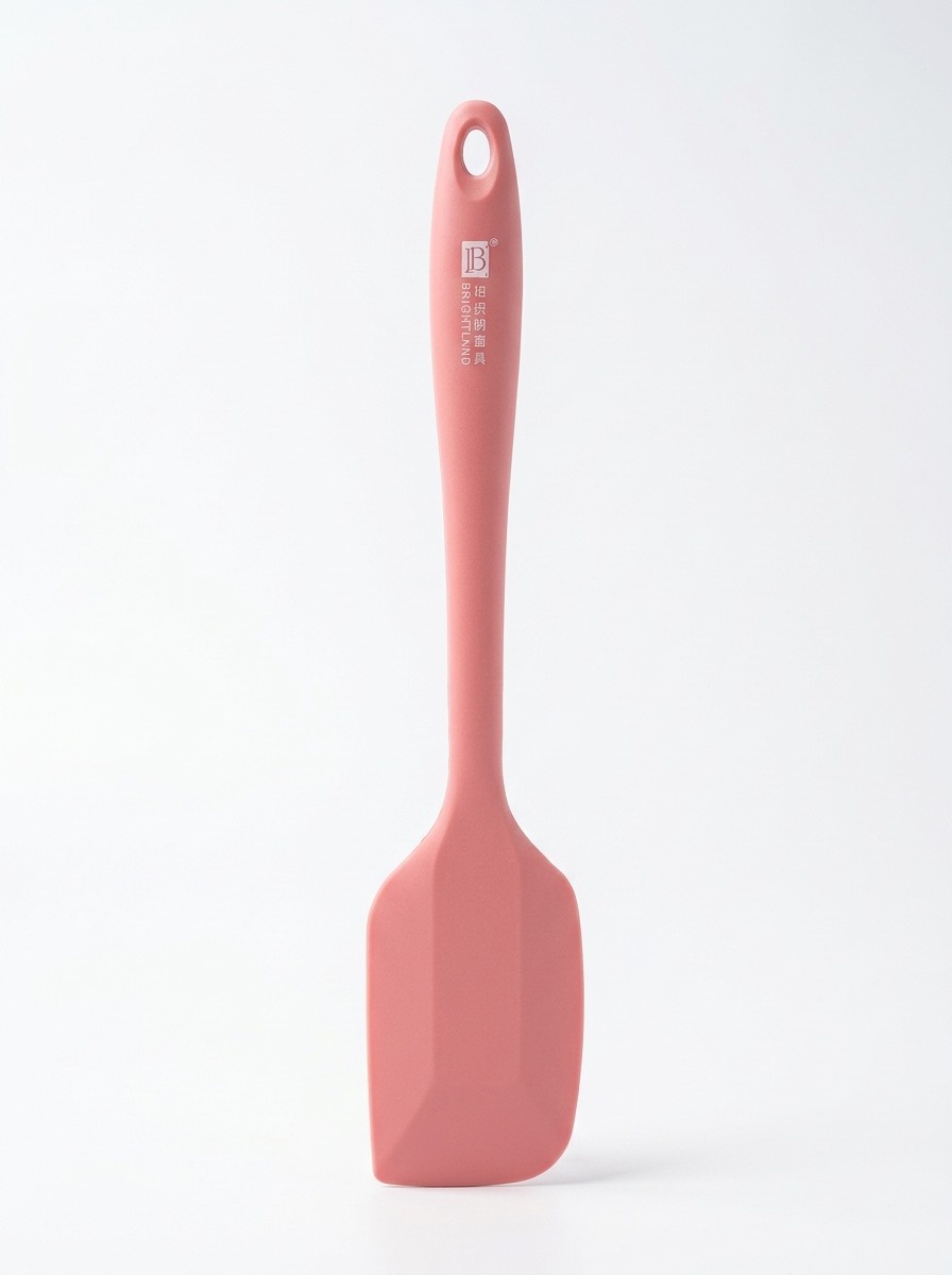 Silicone Kitchen Spatula – Flat Turner for Cooking and Food Preparation