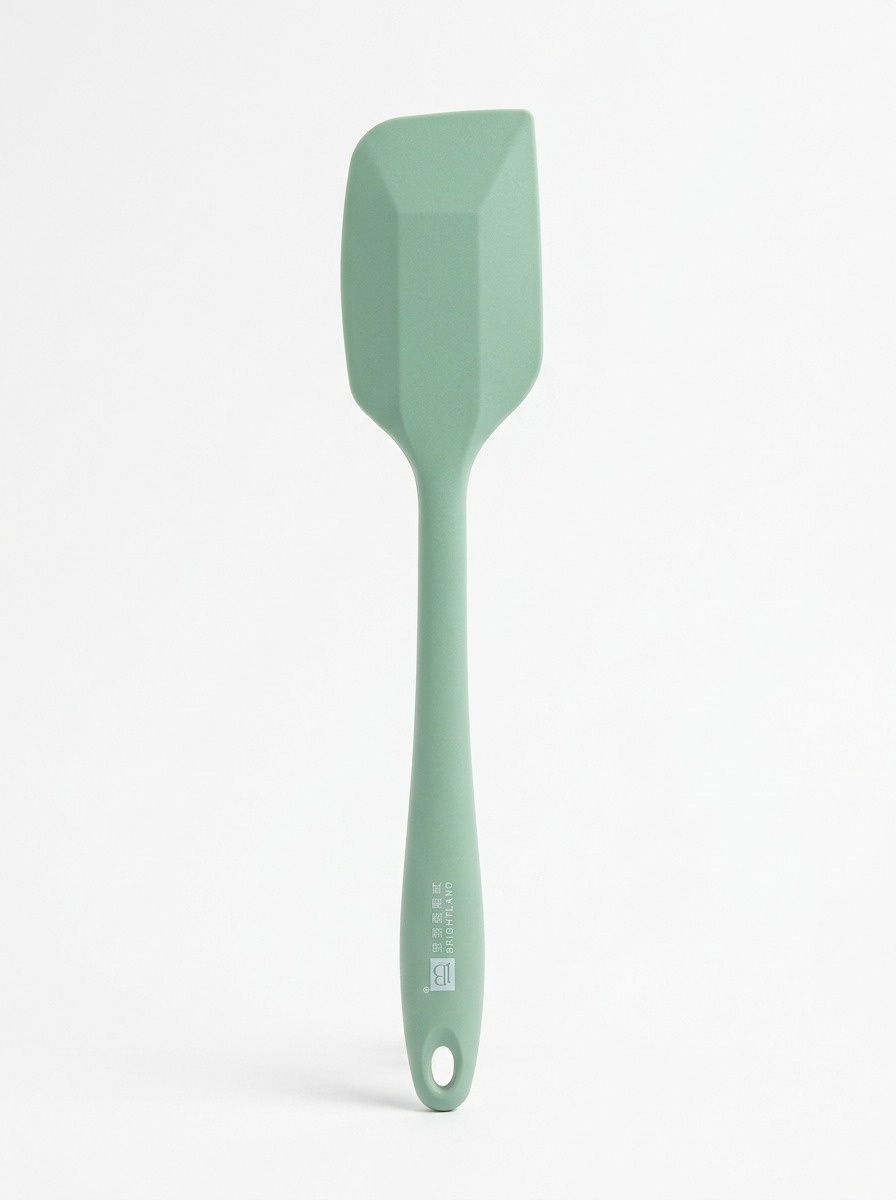 Silicone Kitchen Spatula – Flat Turner for Cooking and Food Preparation