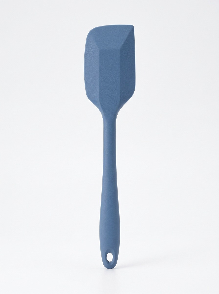 Silicone Kitchen Spatula – Flat Turner for Cooking and Food Preparation