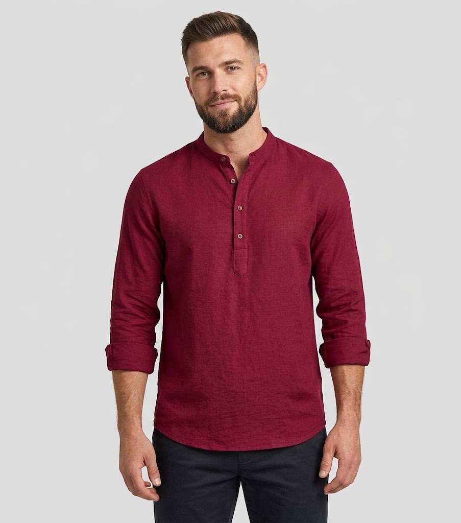 Oversized Button-Up Shirt | قميص اوفر سايز زراير