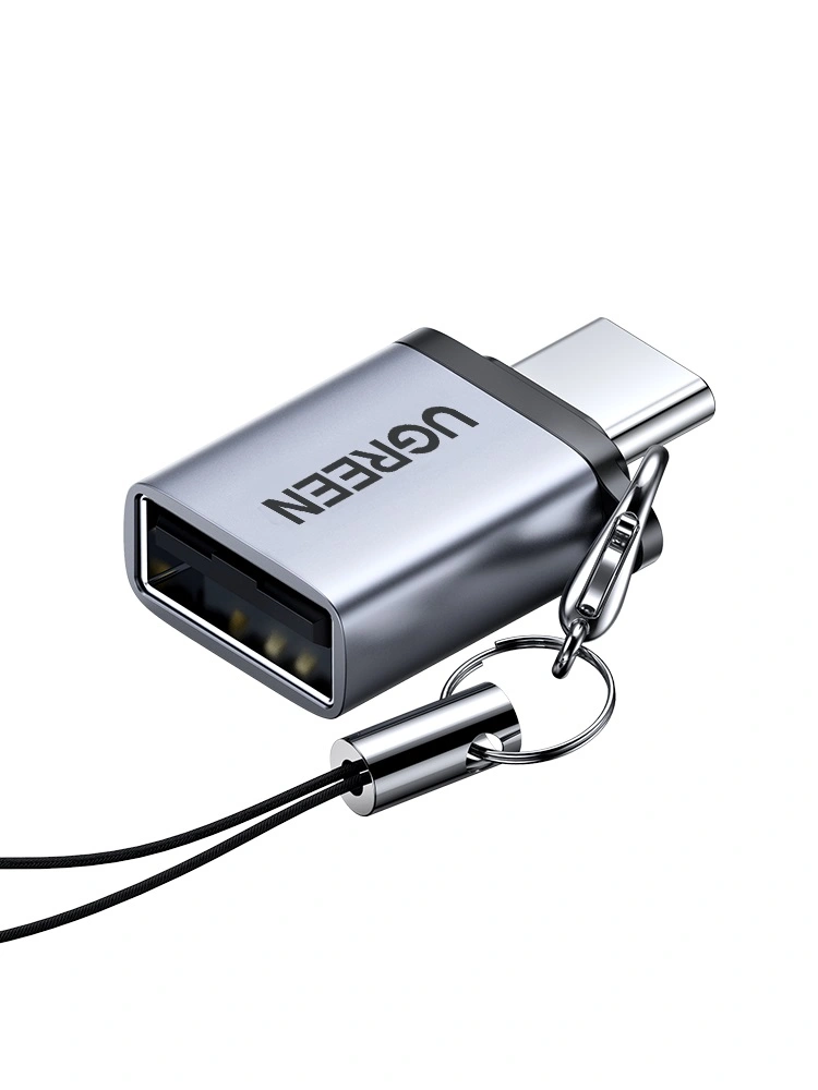محول أو تي جي من يوجرين من منفذ تايب سي إلى يو إس بي إيه -UGREEN OTG Type-C to USB- A Adapter-US270 (ضمان 24 شهر)
