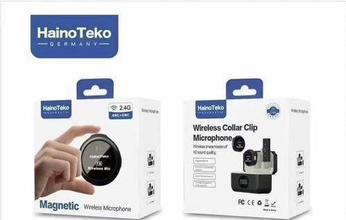 Haino Teko 2.4GHz Magnetic Lavaliere Wireless Microphone