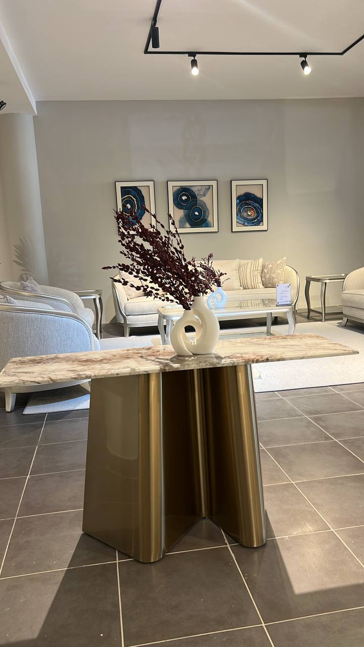 مدخل بسطح  رخامي - 140×40 سم