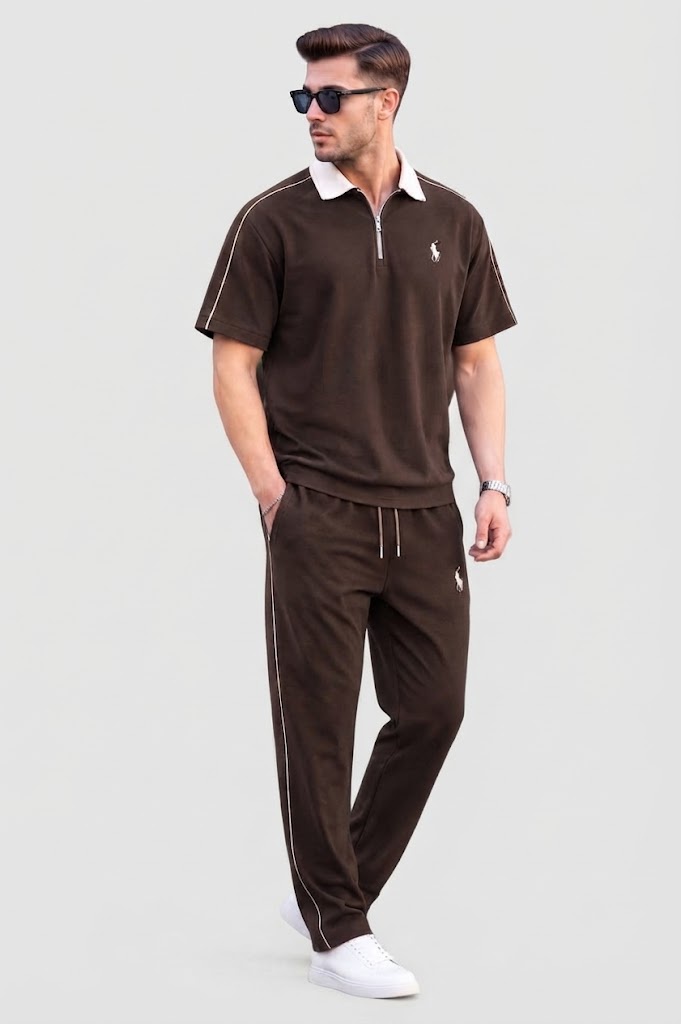 ترنج بولو ياقه | Polo Collar Tracksuit