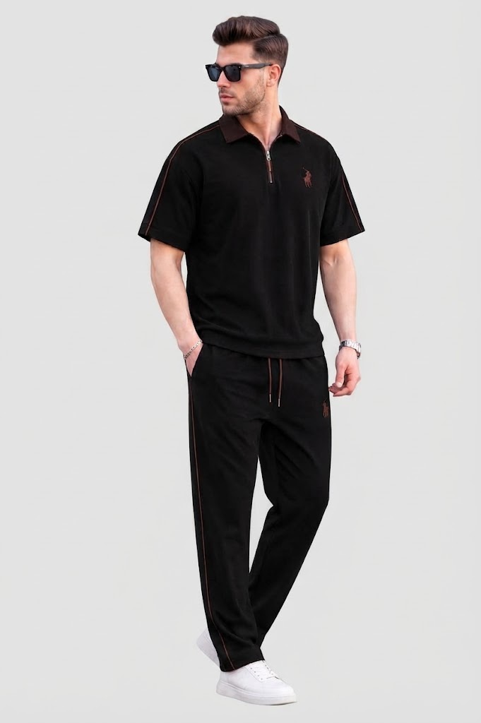 ترنج بولو ياقه | Polo Collar Tracksuit