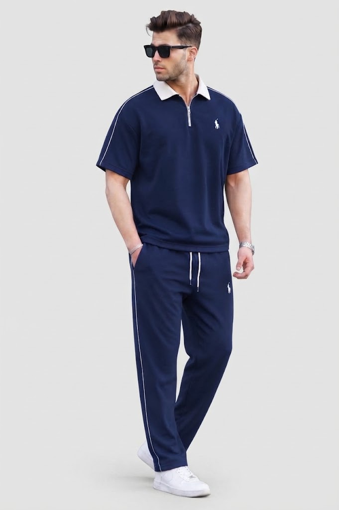 ترنج بولو ياقه | Polo Collar Tracksuit