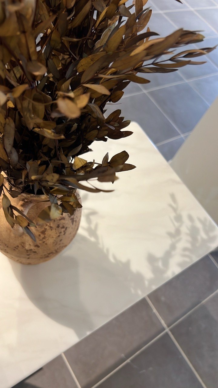 مدخل بسطح  رخامي - 130×40 سم