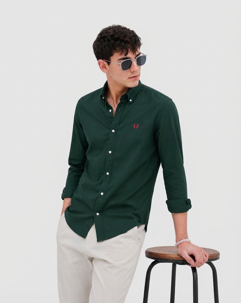 قميص اكسفورد ساده | Plain Oxford Shirt