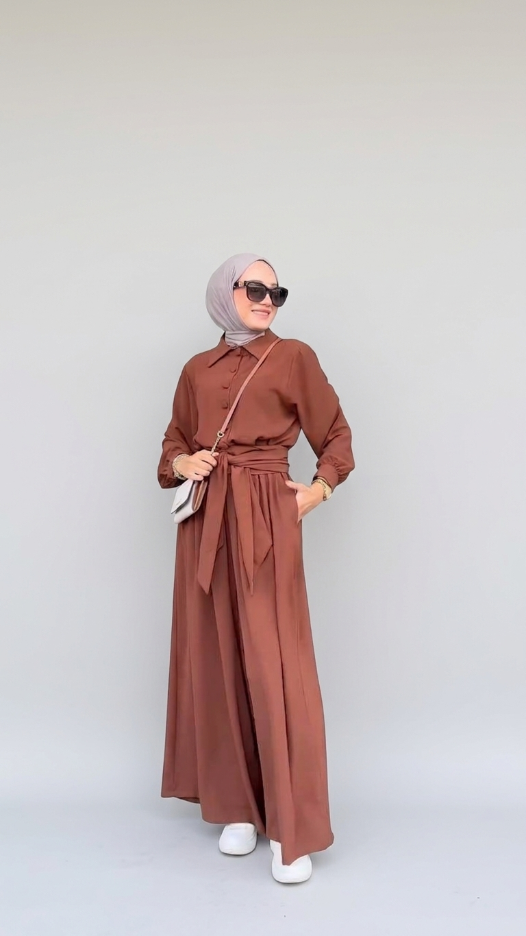 سوت قطعتين بحزام | Two-Piece Belted Suit