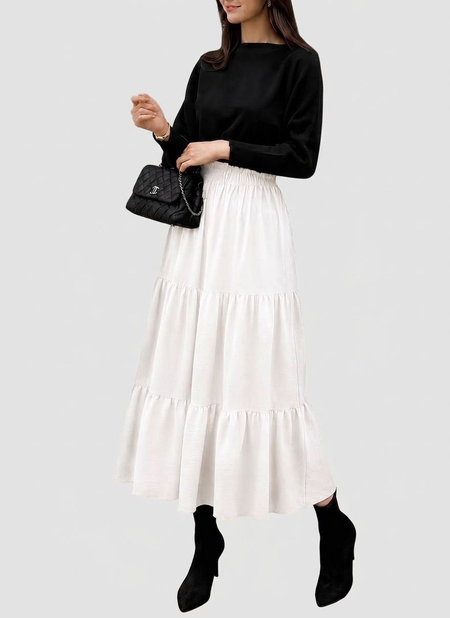 Linen Skirt | جيبة كتان